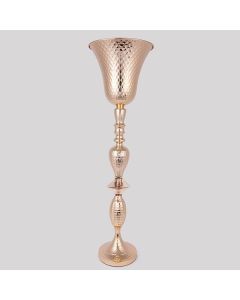 ΒΑΖΟ ΜΕΤΑΛΛΙΚΟ ΧΡΥΣΟ 20x12x80cm Eurolamp 752-22060