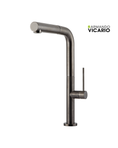 Μπαταρία Νεροχύτη Κουζίνας Tozo Black Brushed 48580-410