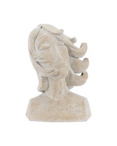 ΦΙΓΟΥΡΑ ΓΥΝΑΙΚΑ ΠΟΛΥΡΕΖΙΝ ΚΑΦΕ 19x14x26.8cm Eurolamp 819-01605