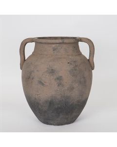 ΠΥΘΑΡΙ ΚΕΡΑΜΙΚΟ ΚΑΦΕ 25x25.5x31cm Eurolamp 752-18023