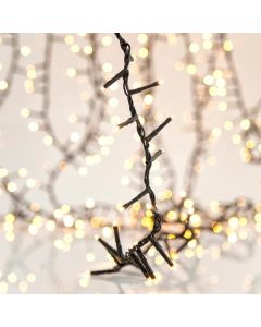 ΠΥΚΝΗ ΣΕΙΡΑ, 800 LED 3mm, 31V ΜΕΤΑΣΧΗΜΑΤΙΣΤΗ, 4 ΕΠΕΚΤΑΣΕΙΣ ΩΣ 2 ΣΕΤ, ΠΡΑΣΙΝΟ PVC ΚΑΛΩΔΙΟ, ΘΕΡΜΟ ΛΕΥΚΟ LED, ANA 2cm, ΠΡΟΕΚΤΑΣΗ ΠΑΡΟΧΗΣ 3m, ΙΡ44 Eurolamp 600-19301