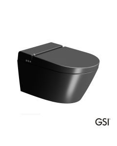 Λεκάνη Κρεμαστή PURA/59  Swirlflush με σύστημα ηλεκτρονικού μπιντέ, Ardesia GSI Ιταλίας 7418K-401