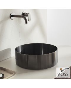 Νιπτήρας Milo Φ33 voss Inox PVD Black Brushed V1033-411