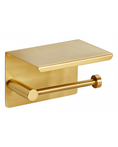 Χαρτοθήκη ανοικτή Χρυσό Ματ Bronze Art Inox304 5230-G1