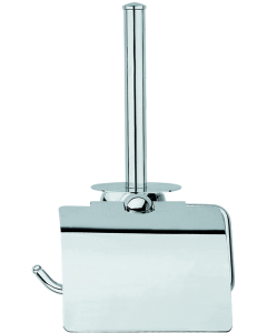 Χαρτοθήκη Διπλή Χρώμιο Bronze Art Hotel 52H7-10-K