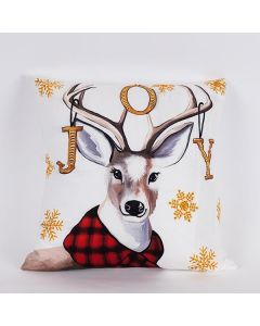 ΜΑΞΙΛΑΡΙ ΚΟΚΚΙΝΟ, ΜΕ ΤΑΡΑΝΔΟ,  45x45cm Eurolamp 600-46392