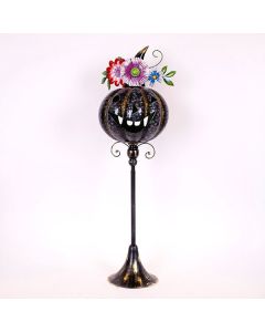 ΜΕΤΑΛΛΙΚΟ STAND ΚΟΛΟΚΥΘΑ, HALLOWEEN, 85cm Eurolamp 600-47992