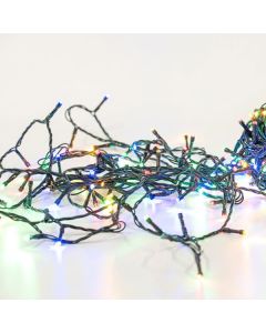 ΣΕΙΡΑ, 300 LED 5mm, WIFI ΜΕΤΑΣΧΗΜΑΤΙΣΤΗ 31V ΜΕ ΕΦΑΡΜΟΓΗ, ΠΡΑΣΙΝΟ PVC ΚΑΛΩΔΙΟ, ΘΕΡΜΟ ΛΕΥΚΟ & ΧΡΩΜΑΤΙΣΤΟ LED, ΑΝΑ 7,5cm, ΠΡΟΕΚΤΑΣΗ ΠΑΡΟΧΗΣ 3m, IP44 Eurolamp 600-01340