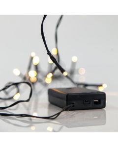 ΣΕΙΡΑ, 20 LED 5mm, ΜΠΑΤΑΡΙΑΣ 3xAA, ΠΡΑΣΙΝΟ PVC ΚΑΛΩΔΙΟ, ΘΕΡΜΟ ΛΕΥΚΟ LED ΑΝΑ 10cm, ΠΡΟΕΚΤΑΣΗ ΠΑΡΟΧΗΣ 50cm, IP20 Eurolamp 600-11141