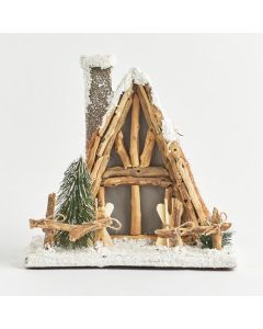 ΣΠΙΤΑΚΙ ΦΩΤΙΖΟΜΕΝΟ, ΜΠΑΤΑΡΙΑΣ, 26x19x25,5cm Eurolamp 600-43991
