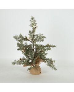 ΔΕΝΤΡΑΚΙ ΜΕ ΛΕΥΚΑ BERRIES, 45cm Eurolamp 600-46371