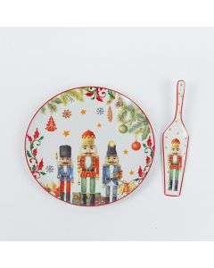 ΠΙΑΤΕΛΑ ΜΕ ΣΠΑΤΟΥΛΑ, ΜΕ ΚΑΡΥΟΘΡΑΥΣΤΕΣ, 27cm Eurolamp 600-46500