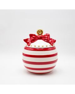 ΜΠΙΣΚΟΤΙΕΡΑ ΧΡΙΣΤΟΥΓΕΝΝΙΑΤΙΚΗ ΜΠΑΛΑ CANDY 20x23.5cm Eurolamp 600-47025