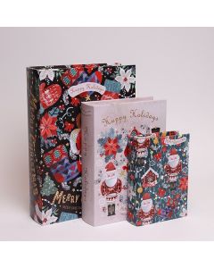 ΒΙΒΛΙΑ ΔΙΑΚΟΣΜΗΤΙΚΑ, ΜΕ ΚΑΡΥΟΘΡΑΥΣΤΗ, ΞΥΛΙΝΑ, ΣΕΤ 3 ΤΜΧ, 32x23x7, 25x18.5x5.5 ΚΑΙ 18x13x4cm Eurolamp 600-47918