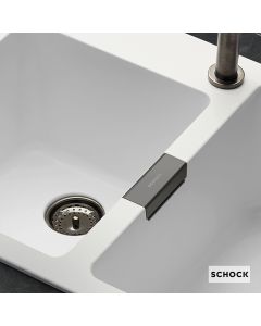 Βαλβίδα με Υπερχείλιση για Νεροχύτη Γρανίτη Schock 15290 Gunmetal 629345-411