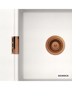 Βαλβιδα με Υπερχείλιση για Νεροχύτη Γραντίτη 15100, 15180, Copper 629384-222