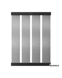 ΣΧΑΡΑ ΑΠΟΣΤΡΑΓΓΙΣΗΣ 33,6 x 48 x 1,2 SCHOCK INOX 629725-110
