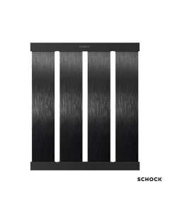 ΣΧΑΡΑ ΑΠΟΣΤΡΑΓΓΙΣΗΣ 33,6 x 39,2 x 1,2 SCHOCK GUNMETAL 629726-411