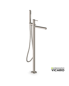 Μπαταρία Λουτρού Επιδαπέδια Cyrcus Vicario Inox 700065-110