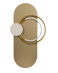 DEC - 10 ΔΙΑΚΟΣΜΗΤΙΚΟ ΦΩΤΙΖΟΜΕΝΟ LED  ΠΑΡΑΛΛΗΛΟΓΡΑΜΜΟ ΜΕ ΚΥΚΛΟ ΣΤΗ ΜΕΣΗ 10W 3000K 600 LUM ARlight 7418045