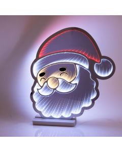 ΑΓΙΟΣ ΒΑΣΙΛΗΣ 43x1,5x40cm, ΔΙΑΚΟΣΜΗΤΙΚΟ ΣΧΕΔΙΟ ΚΑΘΡΕΦΤΗΣ ΜΕ LED ΤΑΙΝΙΑ, ΜΕΤΑΣΧΗΜΑΤΙΣΤΗ, 231 LED, ΠΟΛΥΧΡΩΜΟ LED, ΠΡΟΕΚΤΑΣΗ ΠΑΡΟΧΗΣ 3m, IP20 Eurolamp 600-46601