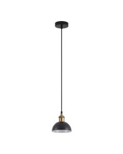 SE21-BR-10-MS3 MAGNUM BRONZE  Black Metal Shade Pendant+ HOMELIGHTING 77-8774