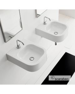 ΝΙΠΤΗΡΑΣ NEXT40/B 41x50 (1 οπή) SCARABEO WHITE 8047B-300