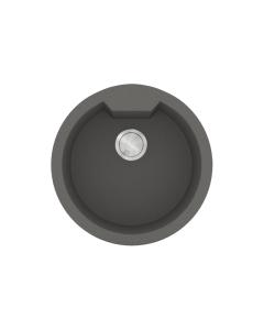 Νεροχύτης Κουζίνας Ø51cm Ένθετος Eρμάριο 50cm Γρανίτης Sanitec Ultra Granite 810-35-Pietra