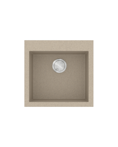 Νεροχύτης Κουζίνας 50x50cm Ένθετος Ερμάριο 50cm Γρανίτης Sanitec Ultra Granite 816-32-Sabbia