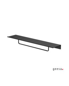 ΕΤΑΖΕΡΑ 60cm ΜΕ ΠΕΤΣ/ΣΤΡΑ 40 εκ. LEEV GEESA BLACK MATT 8207/60-400