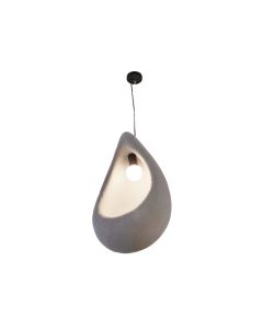 Κρεμαστό φωτιστικό από Fiberglass 1XE27 D:30cm 4054