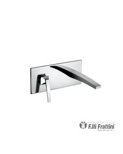 Μπαταρία Νιπτήρα Τοίχου 2 οπών Luce Frattini Chrome 84034-100