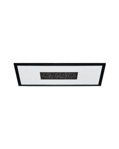 Eglo Marmorata Μοντέρνα Μεταλλική Πλαφονιέρα Οροφής με Ενσωματωμένο LED σε Μαύρο χρώμα 59.5cm 900561