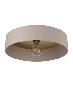  Πλαφονιέρα Οροφής Taupe 42cm 1xE27 Eglo Duaia 900838