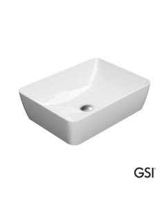 Νιπτήρας Πορσελάνης Sand 50x38 GSI White 9037-300