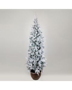 ΔΕΝΤΡΟ ΕΛΑΤΟ ΧΙΟΝΙΣΜΕΝΟ, ΣΤΟΚΧΟΛΜΗ, ΜΕ ΓΛΑΣΤΡΑΚΙ, 180cm Eurolamp 600-30647