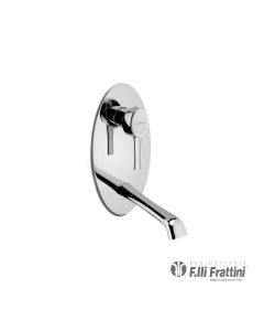 Μπαταρία Νιπτήρα Τοίχου Delizia Frattini Chrome 58035-100