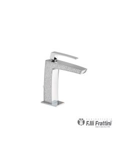 Μπαταρία Νιπτήρα με Αυτόματη Βαλβίδα Luce Frattini decor Chrome 84054D-100