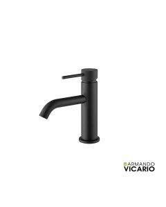 Μπαταρία Νιπτήρα με Βαλβίδα Clic-Clac Industrial Vicario Black Matt 500479-400