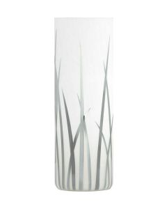 Eglo Πορτατίφ με Λευκό Καπέλο και Ασημί Βάση 92743