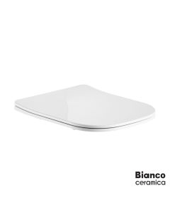 Κάλυμμα Λεκάνης NR121 Slim Soft Close, Bianco Ceramica White 9601SC-300