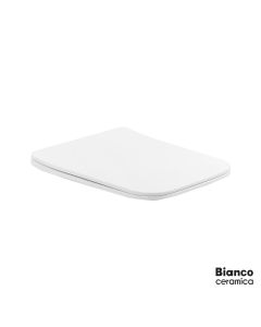 Κάλυμμα Λεκάνης LX110 Slim Soft Close, Bianco Ceramica White 9630SC-300