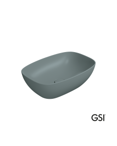 Νιπτήρας Πορσελάνης Nubes 50x35 GSI Agave 9784-901