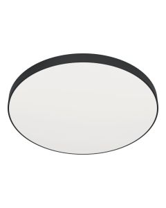 Πλαφόν Οροφής Μαύρο Ø60cm Led 36w 2700-6500K 3900lm Τηλεχειριστήριο Eglo Zubieta-A 98896