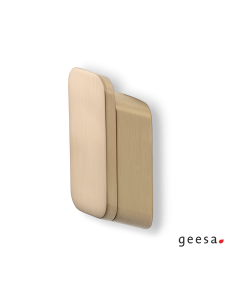 Άγκιστρο μπάνιου μονό medium Shift Geesa Brushed Gold 9967-201