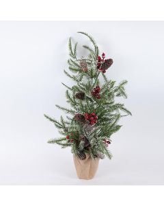 ΔΕΝΤΡΑΚΙ ΜΕ BERRIES KAI ΚΟΥΚΟΥΝΑΡΙΑ, 75cm Eurolamp 600-46117