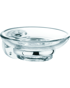 Σαπουνοθήκη Γυαλί Χρώμιο Bronze Art Punto AA02-10-10