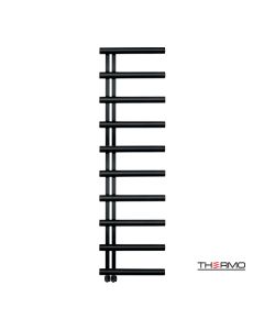 Θερμαινόμενη Πετσετοκρεμάστρα μπάνιου Inox ACCENT  176x50 Silk Black ACC17650-401