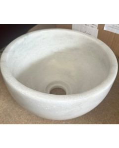 ΝΙΠΤΗΡΑΣ ΜΑΡΜΑΡΙΝΟΣ Φ25 H.14 FOSSIL MILAS WHITE BTH-03325