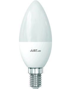 Λαμπτήρες Κεράκι C37 E14 Led 6w 4000K 660lm Just Led B143706012